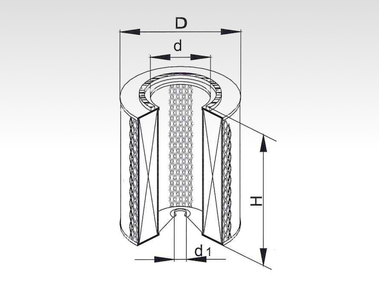 Воздушный фильтр фильтр NEVSKY FILTER NF4645