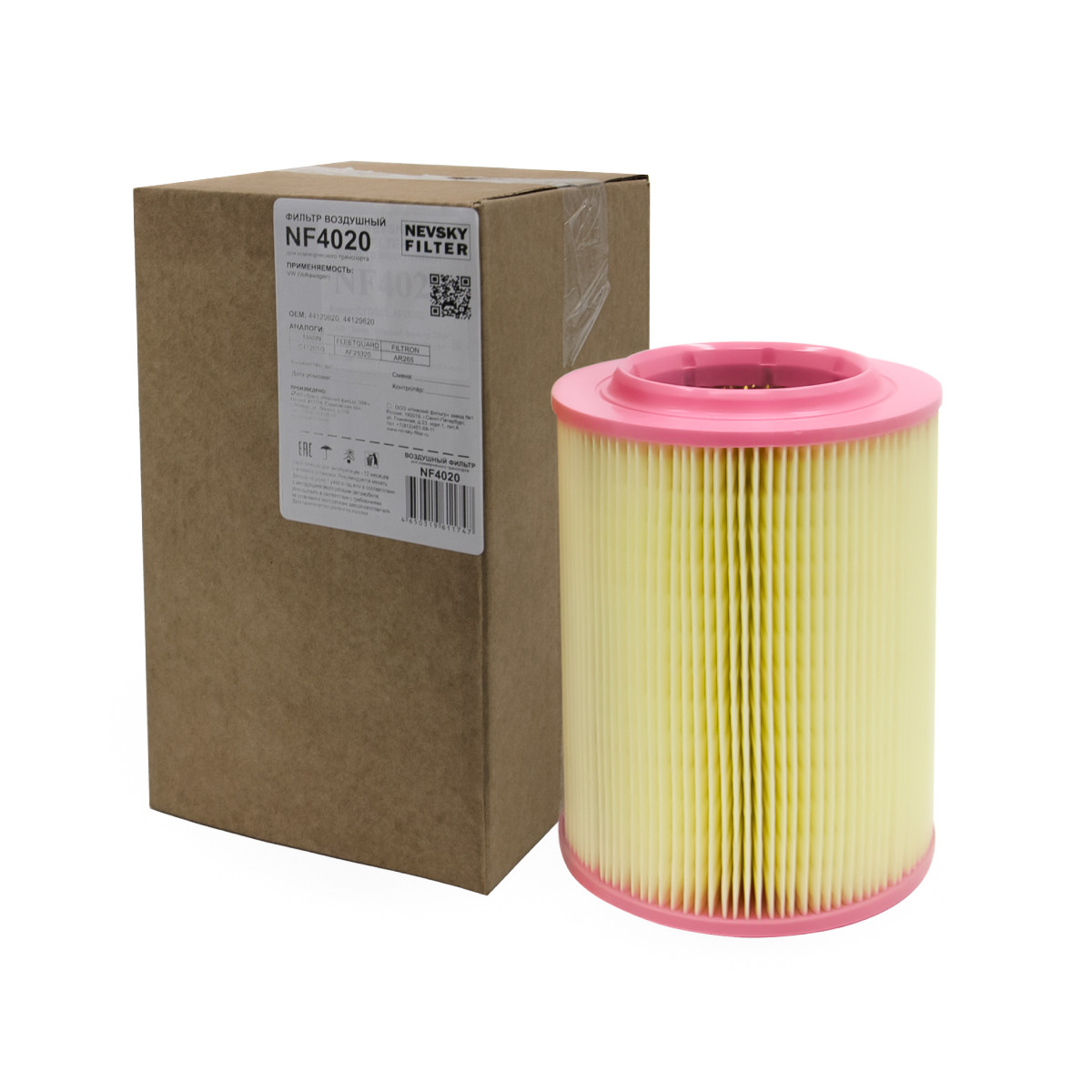 Воздушный фильтр фильтр NEVSKY FILTER NF4020